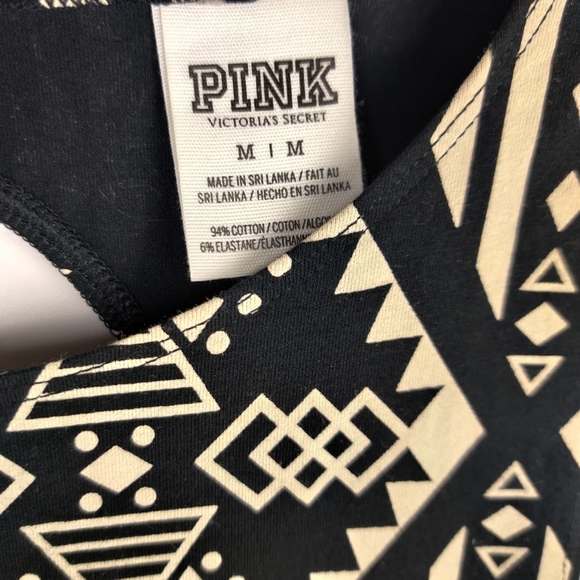 PINK Victoria's Secret Black and White Mini Dress - Picture 2 of 4